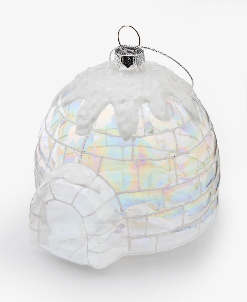 Holiday Lane Iced Delight Ice House Ornament, Macy's Exclusive