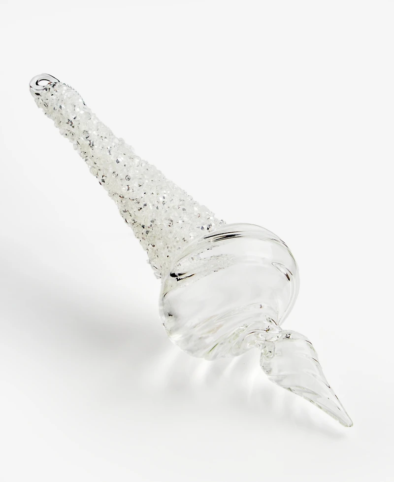 Holiday Lane Iced Delight Icicle Ornament, Macy's Exclusive
