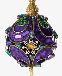 Holiday Lane Peacock Embellished Ball Ornament, Macy's Exclusive