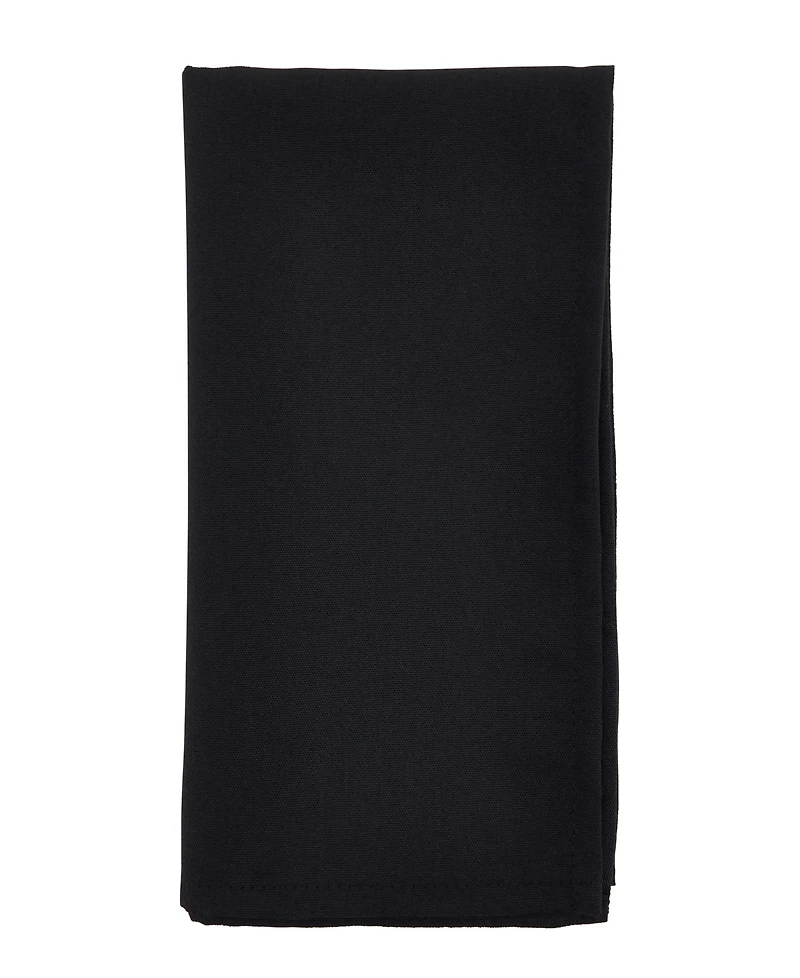 Saro Lifestyle Casual Design Everyday Table Napkins, Set of 12