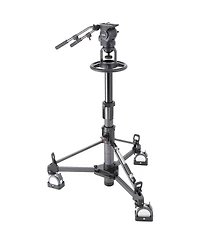 Libec Rsp-750PD(S) Professional Pedestal System for Studio Broadcasting with RHP75 Head, P110 Pedestal, Extra Ph-8B Handle, Supports 37.5 lbs