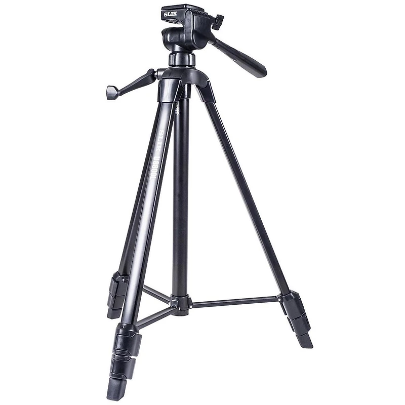 Fujifilm Xf 16-80mm f/4.0 R Ois Wr Lens, Bundle with Slik U8800L 3-Section Aluminum Tripod with Hybrid 3-Way Pan Head, Cleaning Kit, Microfiber Cloth