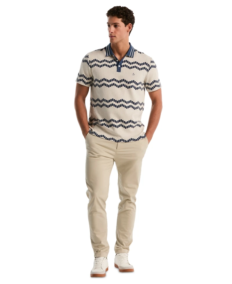 Original Penguin Men's Patterned Polo Shirt