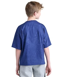 adidas Boys' 8-20 Football Print Short-Sleeve T-Shirt