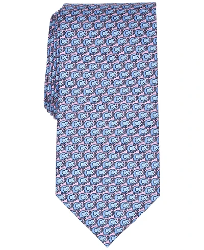 Club Room Men's Neat Pattern Silk Tie, Macy's Exclusive