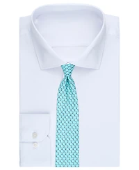 Club Room Men's Serenity Sailboat Neat Pattern Silk Tie, Macy's Exclusive