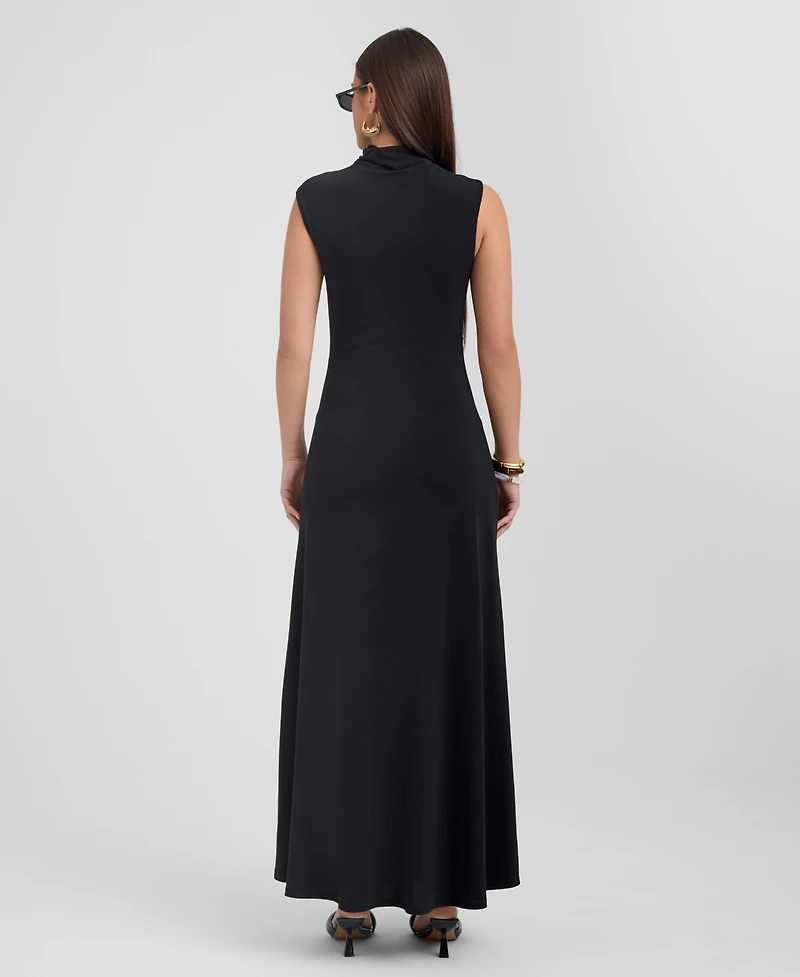 Rachel Roy Women's Mock Neck Midi Dress