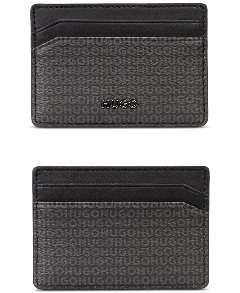 Hugo Boss Men's Quantic Open Face Card Wallet