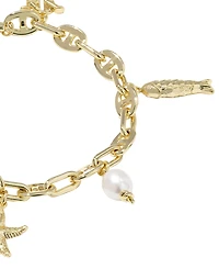 Kendra Scott 14k Gold-Plated Parker Charms Bracelet
