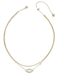 Kendra Scott 14k Gold-Plated Ophelia Multi-Strand Short Pendant Necklace
