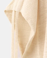Mango Women's Short-Sleeved Fine-Knit Sweater