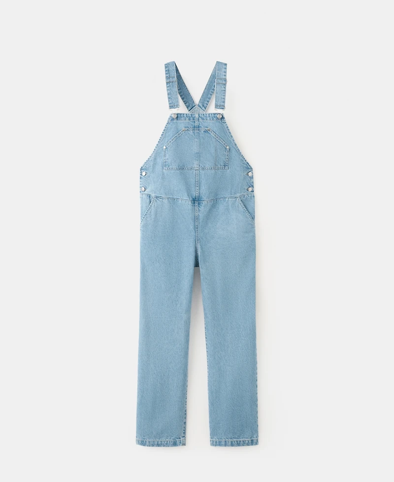 Mango Women's Maternity Denim Dungarees