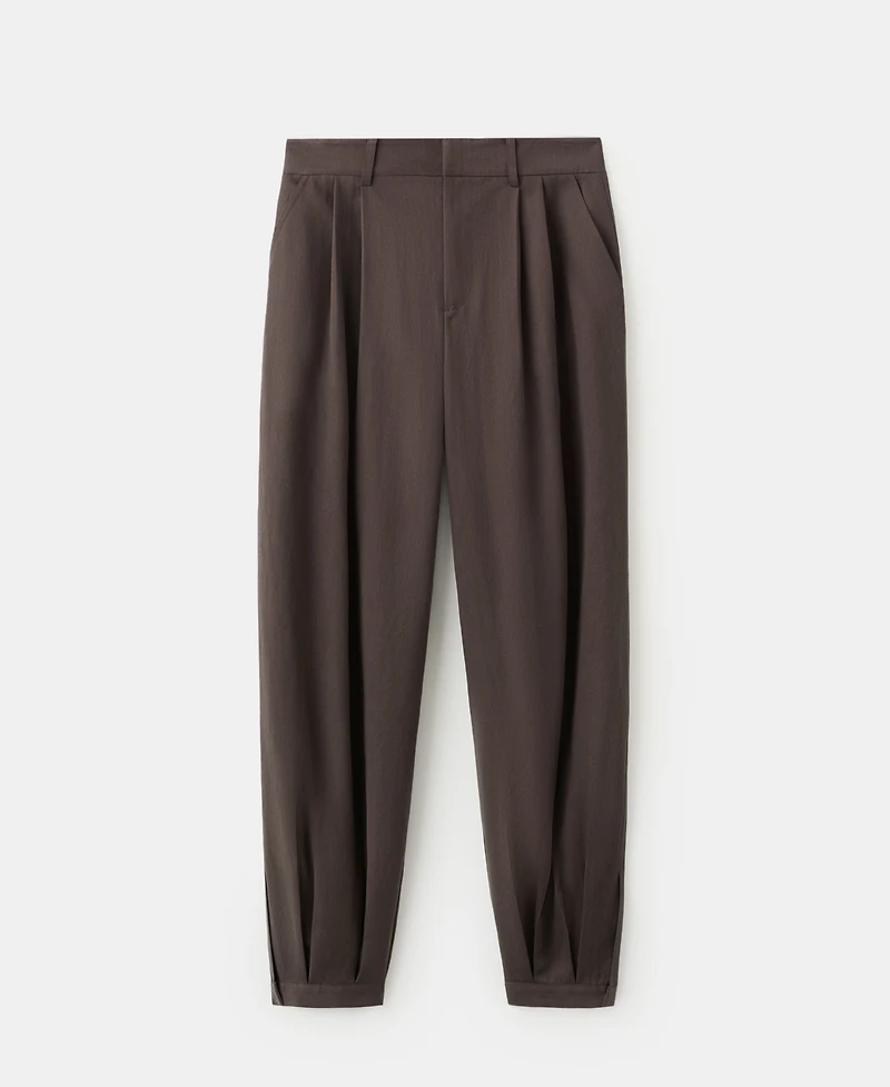 Mango Women's Baggy Lyocell Pants