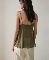 Mango Women's Embroidered Appliques Top