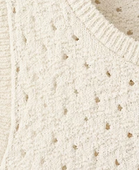 Mango Women's lace Details Strappy Top
