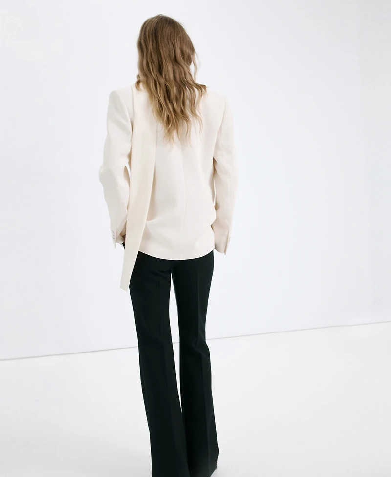 Mango Women's Without Lapels Suit Blazer