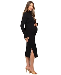 Pinkblush Maternity Long Sleeve Sweater Dress