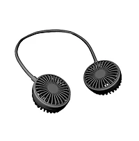 GabbaGoods Neck Wrap Fan with Adjustable and Secure Goose Neck, Comfortable Long Lasting, 3 Speeds