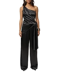 Jluxlabel Womens Thea Satin Pants