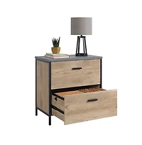 Sauder Market Commons File Cabinet, Prime Oak finish