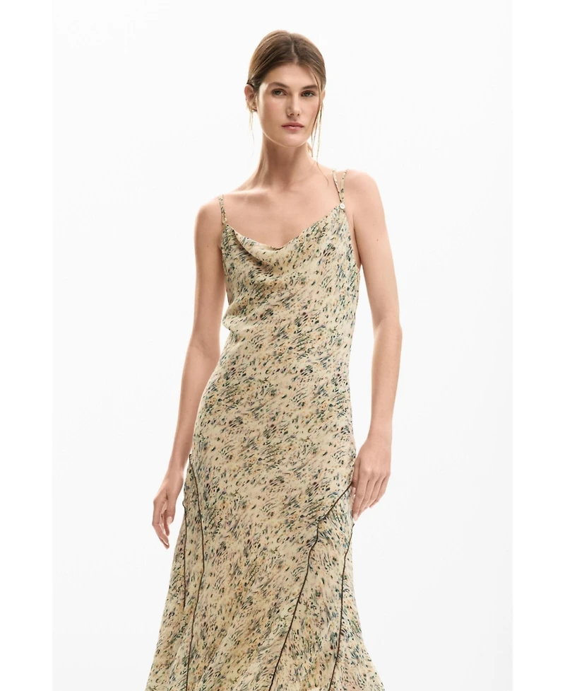 Desigual Women's Wild midi dress