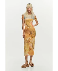 Desigual Women's Slim hybrid dress