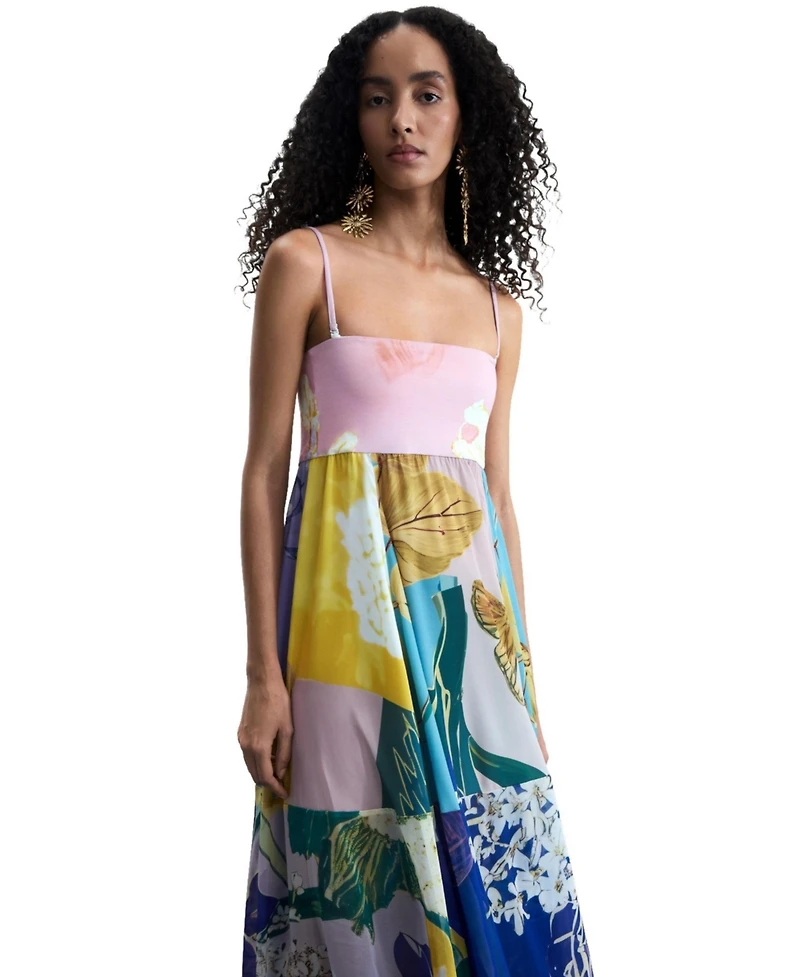 Desigual Women's Printed long dress
