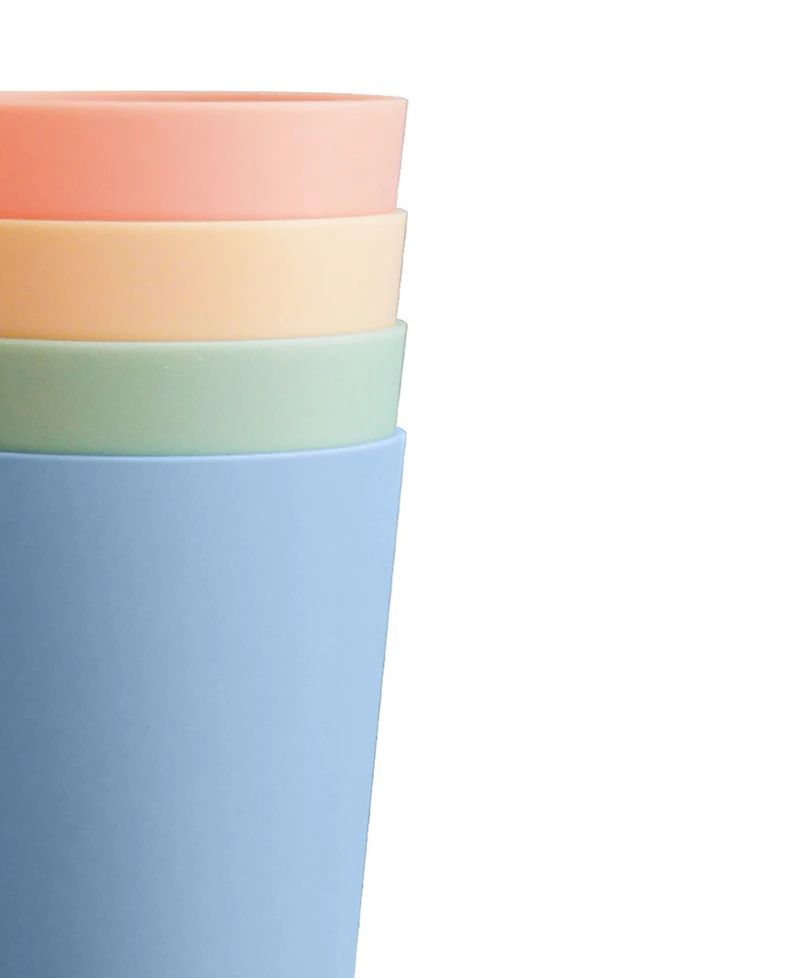 Abode Homewares Essential Polypropylene Jumbo Assorted 4 Pack