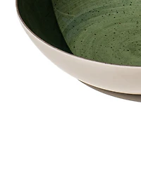 Abode Homewares Retreat Pottery 13.5" Melamine Serving Bowl