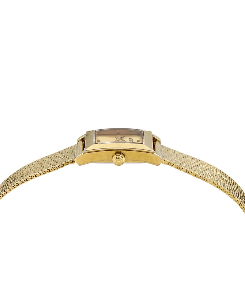 Versace Women's Mosaic Ip Yellow Gold Stainless Steel Strap Watch 22x22mm