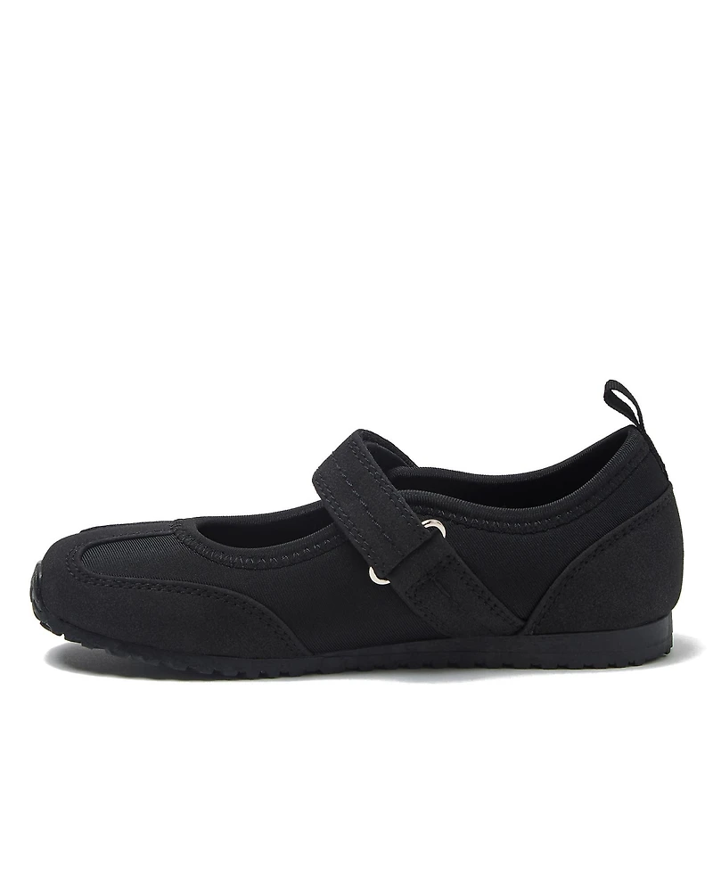 Lands' End Girls Mary Jane Easy On Sneakers