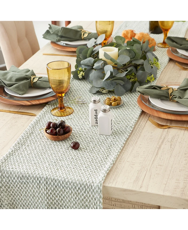 Design Imports Woven Table Runner, 15" x 72"