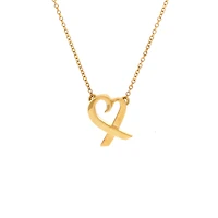 Pre-Owned Tiffany & Co Paloma Picasso Loving Heart Pendant Necklace