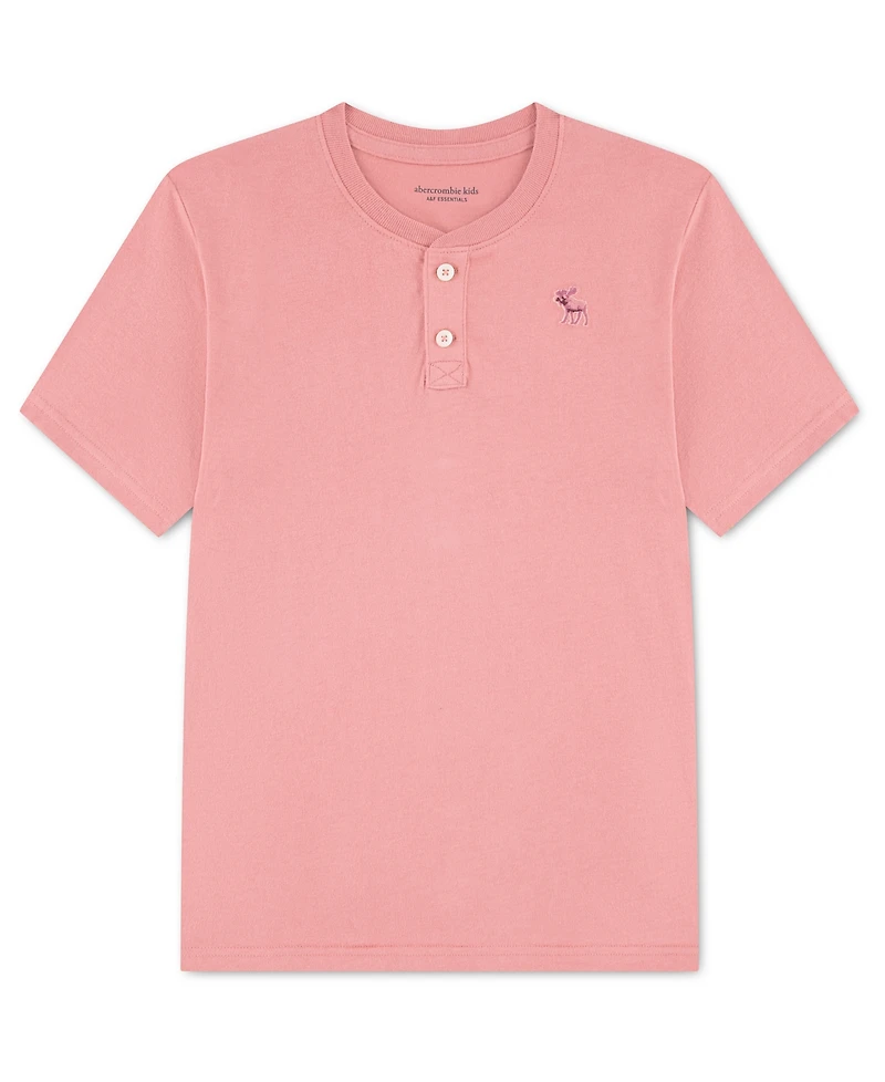 abercrombie kids Boys Essential Henley T-Shirt