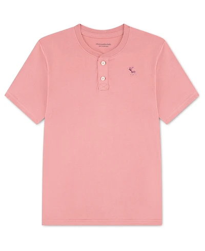 abercrombie kids Boys Essential Henley T-Shirt
