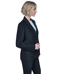 Dkny Women's Long-Sleeve Tech Sport One-Button Blazer