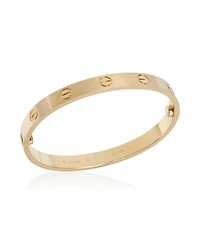 Pre-Owned Cartier Yellow Gold Brushed Finished Love Bracelet
