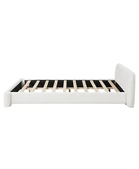 Streamdale Furniture Cozy Bouce Upholstered Bed - A Dreamy Addition to Your Bedroom