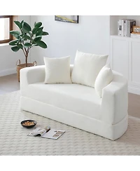 Streamdale Furniture Convertible Sofa Couch Bed, Multi-functional