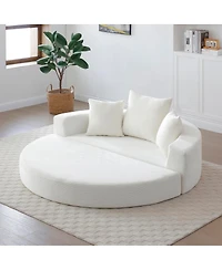 Streamdale Furniture Convertible Sofa Couch Bed, Multi-functional