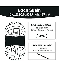 Gnuadz 64 Ounce Chunky Chenille Yarn for Hand Knitting Blanket 8 Pack