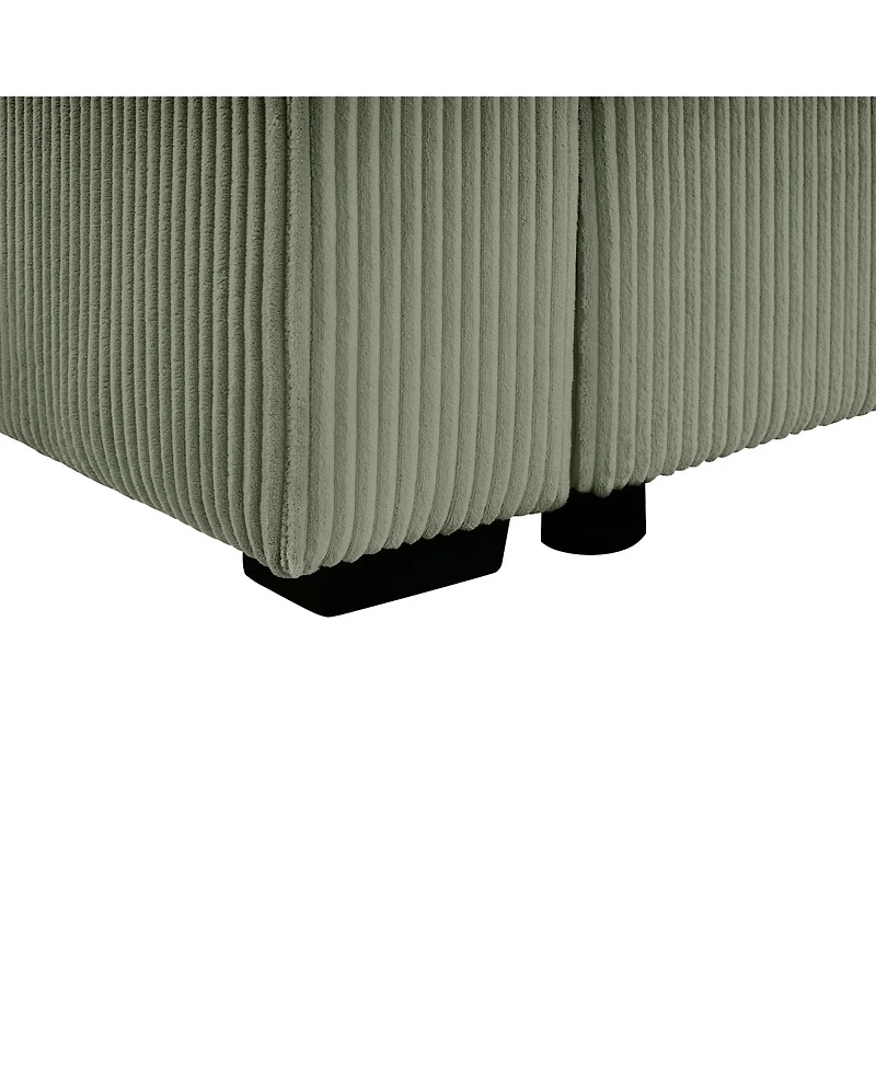 Streamdale Furniture U-Shaped Sectional Sofa with Chaise and Pillows