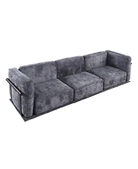Streamdale Furniture Fashionable modular chenille sofa with iron and wood frame