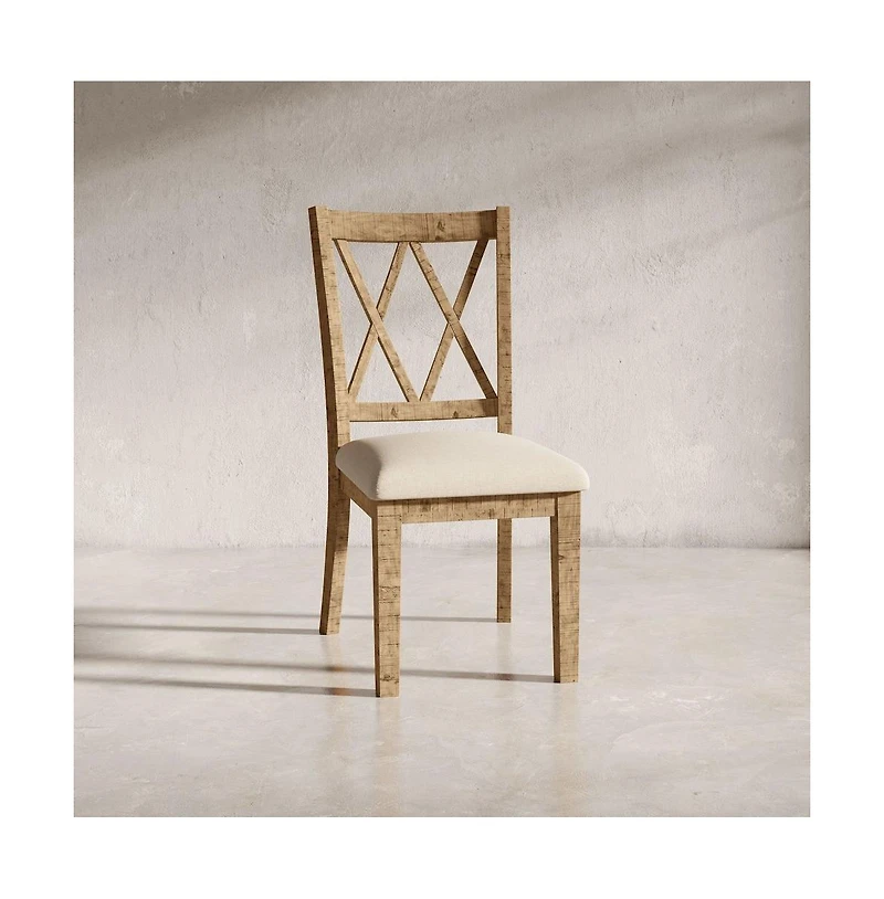 Jofran Rustic Distressed Pine Dining Chair (Set of 2)