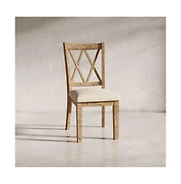 Jofran Rustic Distressed Pine Dining Chair (Set of 2)