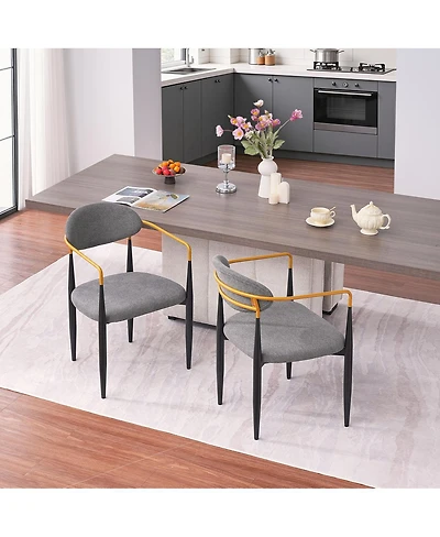 Streamdale Furniture Upholstered Dining Chairs (Set of 2)