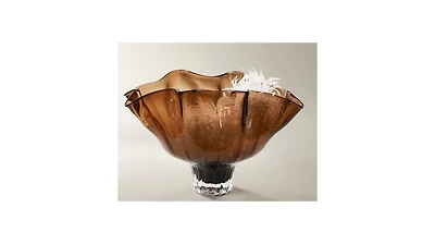 Z Gallerie Coco Glass Bowl Decorative Objects