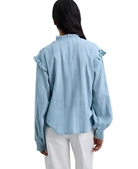 Scalpers Women's Smockruffle Shirt