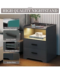 Vlsrka Vanity Makeup Desk with Mirror and Lights