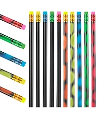 Gnuadz Color Changing Mood Pencil Eraser Wooden Heat Activated Thermochromic Student Gift Party Favor
